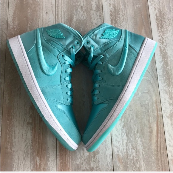 NWT Nike Jordan 1 retro high AQUA - Picture 6 of 8